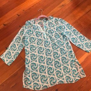 Women’s New York & Co top/ swimsuit coverup